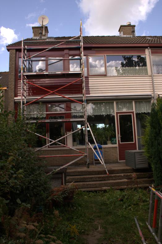 Achterkant, 2e laag compleet