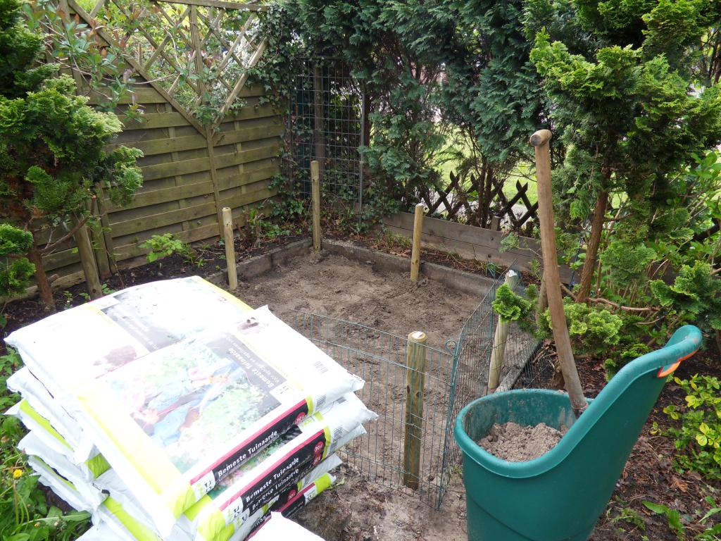 Caviaweide in aanbouw